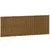 Produktbild 2 för Väggmonterad huvudgavel honungsbrun 159,5x3x60 cm massiv furu