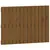 Produktbild 2 för Väggmonterad huvudgavel honungsbrun 82,5x3x60 cm massiv furu