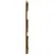 Produktbild 5 för Väggmonterad huvudgavel honungsbrun 82,5x3x60 cm massiv furu