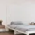 Produktbild 3 för Väggmonterad huvudgavel vit 108x3x90 cm massiv furu