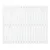 Produktbild 4 för Väggmonterad huvudgavel vit 108x3x90 cm massiv furu