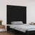 Produktbild 3 för Väggmonterad huvudgavel svart 108x3x90 cm massiv furu