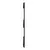 Produktbild 5 för Väggmonterad huvudgavel svart 108x3x90 cm massiv furu