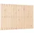 Produktbild 2 för Väggmonterad huvudgavel 127,5x3x90 cm massiv furu