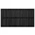 Produktbild 4 för Väggmonterad huvudgavel svart 166x3x90 cm massiv furu