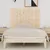 Produktbild 3 för Väggmonterad huvudgavel 140x3x90 cm massiv furu