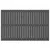 Produktbild 4 för Väggmonterad huvudgavel grå 140x3x90 cm massiv furu