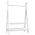 Produktbild 2 för Klädställning vit 100x45,5x150 cm massiv furu