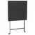 Produktbild 6 för Hopfällbart cafébord svart 55x54x71 cm konstrotting