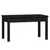 Produktbild 2 för Trädgårdsbänk svart 80x44x45 cm massiv furu