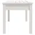 Produktbild 5 för Trädgårdsbänk vit 109x44x45 cm massiv furu
