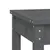 Produktbild 6 för Trädgårdsbänk grå 109x44x45 cm massiv furu