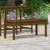 Produktbild 3 för Trädgårdsbänk honungsbrun 109x44x45 cm massiv furu