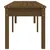 Produktbild 5 för Trädgårdsbänk 2-sits honungsbrun 203,5x44x45 cm massiv furu