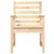 Produktbild 4 för Trädgårdsstolar 2 st 60x48x91 cm massiv furu