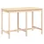 Produktbild 2 för Trädgårdsbord 159,5x82,5x110 cm massiv furu