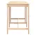 Produktbild 5 för Trädgårdsbord 159,5x82,5x110 cm massiv furu