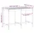 Produktbild 7 för Trädgårdsbord honungsbrun 159,5x82,5x110 cm massiv furu