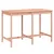 Produktbild 2 för Trädgårdsbord 159,5x82,5x110 cm massivt douglasträ