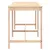 Produktbild 5 för Trädgårdsbord 203,5x90x110 cm massiv furu