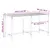 Produktbild 7 för Trädgårdsbord 203,5x90x110 cm massiv furu