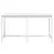Produktbild 4 för Trädgårdsbord vit 203,5x90x110 cm massiv furu