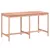 Produktbild 2 för Trädgårdsbord 203,5x90x110 cm massivt douglasträ