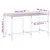 Produktbild 7 för Trädgårdsbord 203,5x90x110 cm massivt douglasträ