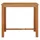 Ståbord för utomhusbruk 120x60x105 cm massiv akacia