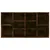 Produktbild 5 för Skobänk rökfärgad ek 103x30x54,5 cm konstruerat trä