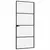 Produktbild 4 för Innerdörr 83x201,5 cm härdat glas och aluminium slim