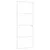 Produktbild 2 för Innerdörr 76x201,5 cm härdat glas och aluminium slim