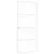 Produktbild 4 för Innerdörr 83x201,5 cm härdat glas och aluminium slim
