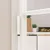 Produktbild 6 för Innerdörr 83x201,5 cm härdat glas och aluminium slim