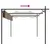 Produktbild 6 för Pergola med infällbart tak taupe 295x292x230 cm