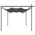 Produktbild 4 för Pergola med infällbart tak antracit 295x292x230 cm