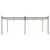 Produktbild 3 för Pergola med infällbart tak gräddvit 589x292x230 cm