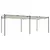 Produktbild 5 för Pergola med infällbart tak gräddvit 589x292x230 cm
