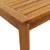 Produktbild 6 för Trädgårdsbord 110x55x67 cm massivt akaciaträ