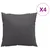 Produktbild 2 för Soffkuddar 4 st antracit 50x50 cm tyg