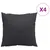 Produktbild 2 för Soffkuddar 4 st svart 50x50 cm tyg