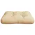 Produktbild 5 för Palldyna beige 50x50x12 cm tyg