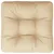 Produktbild 6 för Palldyna beige 50x50x12 cm tyg