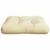 Produktbild 5 för Palldyna gräddvit 60x60x12 cm tyg
