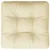 Produktbild 6 för Palldyna gräddvit 60x60x12 cm tyg
