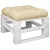 Produktbild 3 för Palldyna beige 60x60x12 cm tyg