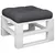 Produktbild 3 för Palldyna svart 60x60x12 cm tyg