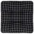 Produktbild 2 för Palldyna svartrutig 60x60x12 cm tyg