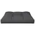 Produktbild 4 för Palldyna svart 70x70x12 cm tyg