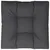Produktbild 6 för Palldyna svart 70x70x12 cm tyg